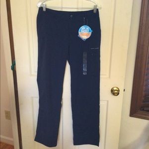 Columbia PFG Women Pants Size 8 NWT Navy Roll Up